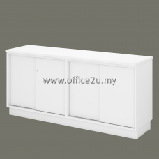 Q-YSS7160-YSS7180-WH COMBINATION LOW CABINET (DUAL SLIDING DOOR)